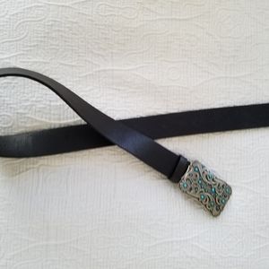 Fossil Genuine Leather Belt - Southwestern Buckle